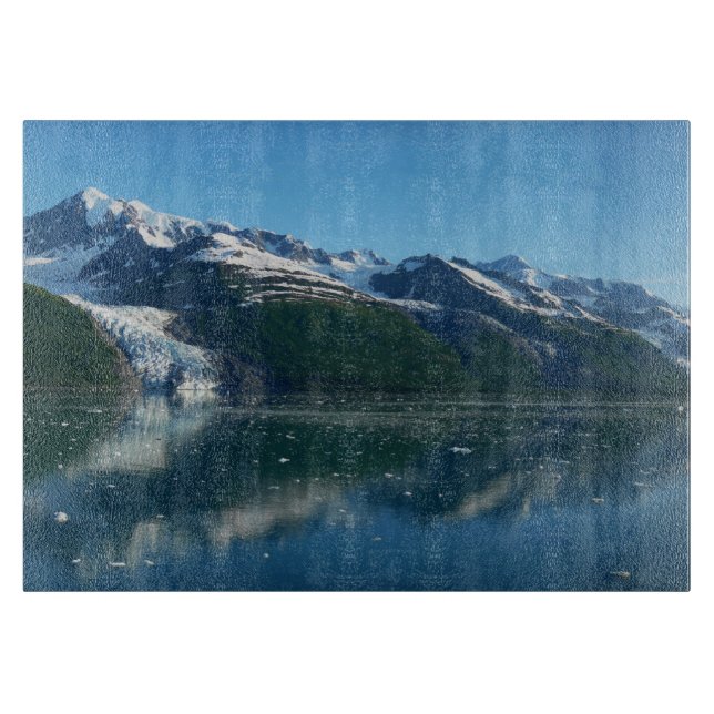Uni Fjord II Schöne Alaska Fotografie Schneidebrett (Vorderseite)