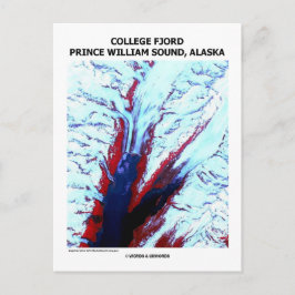 Uni Fjord Prince William Sound Alaska Postkarte