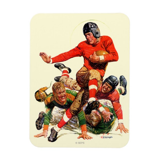Uni Football Magnet (Vertikal)