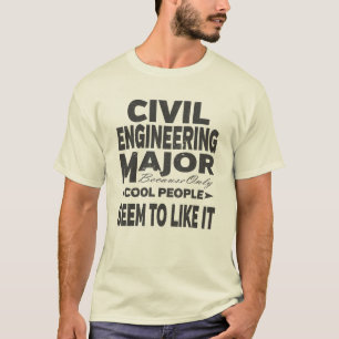 Uni für zivile Ingenieurskunst, nur Coole T-Shirt