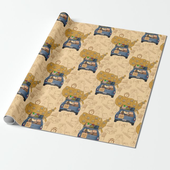 Uni Geschenkpapier (Ungerollt)