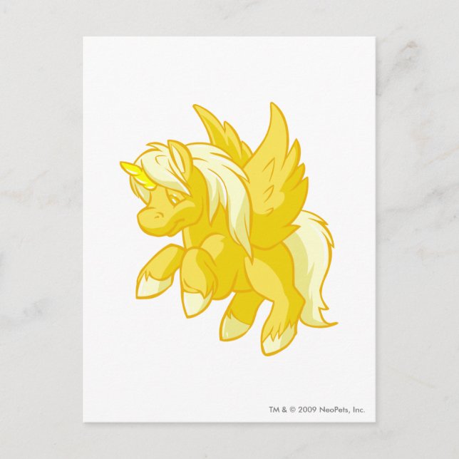 Uni Gold Postkarte (Vorderseite)