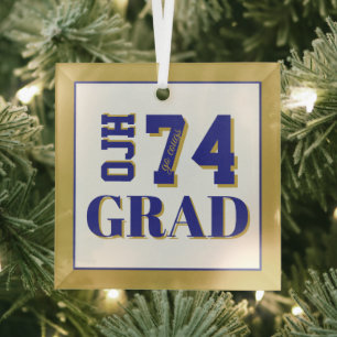 Uni Grad '26 Ornament Aus Glas