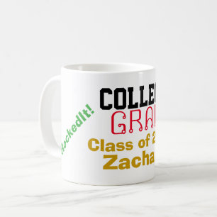 Uni Grad Class Look Out World NAME Kaffeetasse