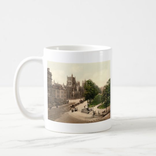 Uni-Grün, Bristol, England Kaffeetasse