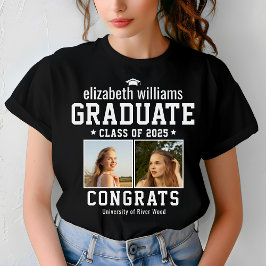 Uni-Klasse 2025 Graduate Name T-Shirt