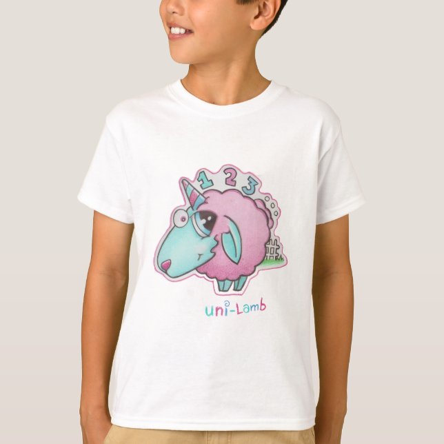 Uni-Lamm T-Shirt (Vorderseite)