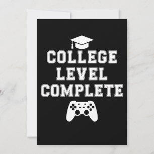 Uni-Level Vollständiges Abschluss-Gamer-Gaming Einladung