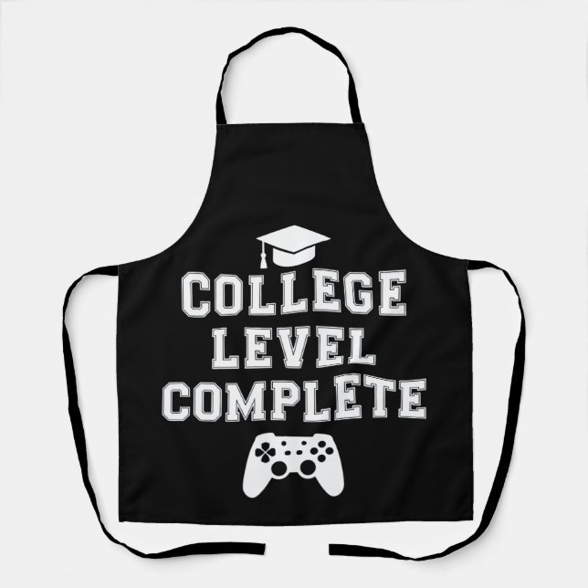 Uni-Level Vollständiges Abschluss-Gamer-Gaming Schürze (Vorderseite)