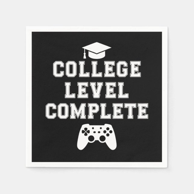 Uni-Level Vollständiges Abschluss-Gamer-Gaming Serviette (Vorderseite)