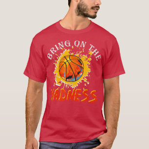 Uni Madness März Basketball Madn T-Shirt