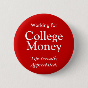 Uni Money Button - rot