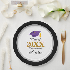 Uni oder Abschluss in der Hochschule Pappteller