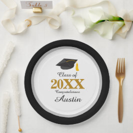 Uni oder Abschluss in der Hochschule Pappteller