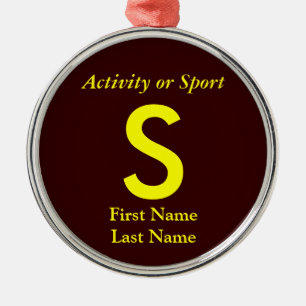 Uni oder hohe Schulabbrecherquote Silbernes Ornament