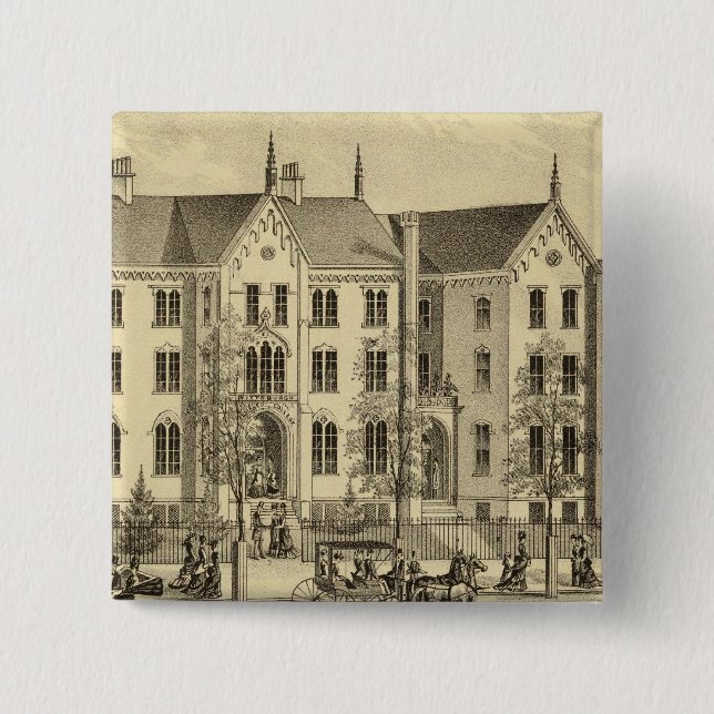 Uni Pittsburgh Button (Vorderseite)