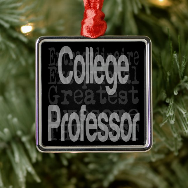 Uni Professor Ornament Aus Metall (Baum)