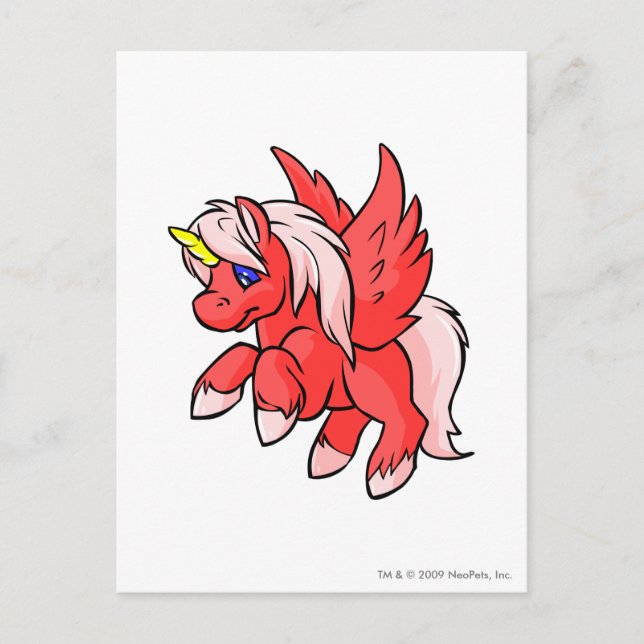 Uni Red Postkarte (Vorderseite)