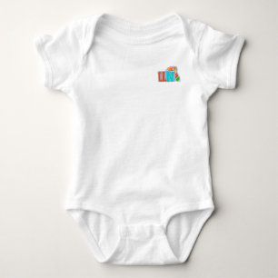 Uni-Rhino One Piece Baby Strampler