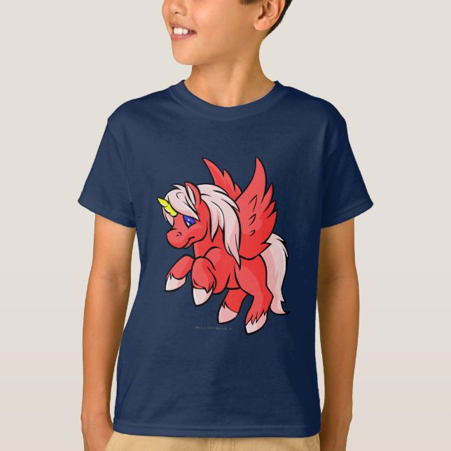 Uni Rot T-Shirt (Vorderseite)