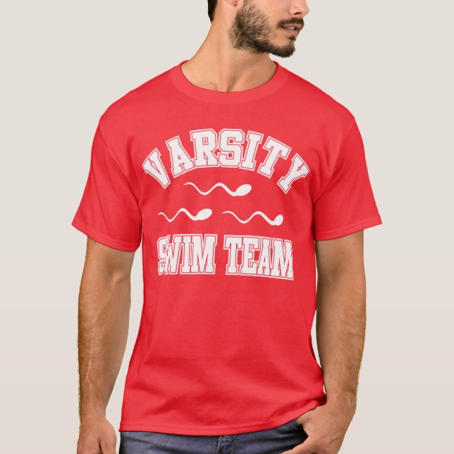 Uni-Schwimmteam T-Shirt (Vorderseite)