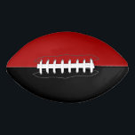 Uni Sports Team Colors Red/Black Football<br><div class="desc">Spielen Sie stilvoll mit Uni Sports Team Colors Red/Black Football!</div>