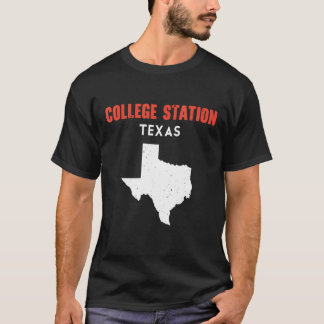 Uni Station Texas USA Staat America Travel Tex T-Shirt