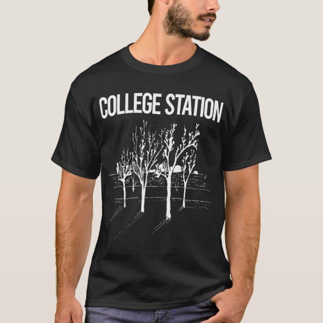 Uni Street Trees T-Shirt (Vorderseite)