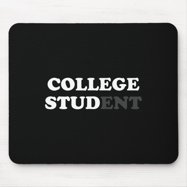 Uni Student Geschenke für Männer Uni Stud Sarcast Mousepad (Vorne)
