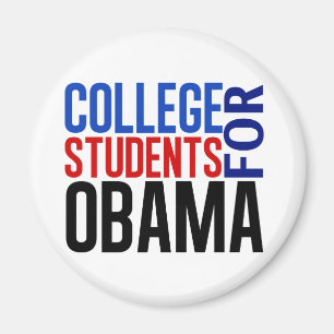 Uni-Studenten für Obama Magnet