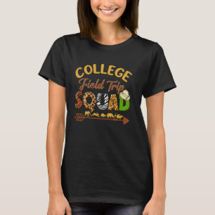 Uni Students School Zoo Field Trip Squad Match T-Shirt