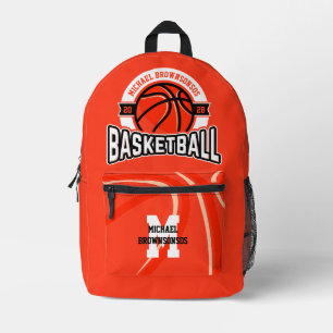 Uni Team Basketball Bedruckter Rucksack