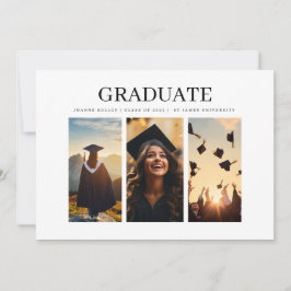 Uni University 4 Foto Classic Graduate Ankündigung