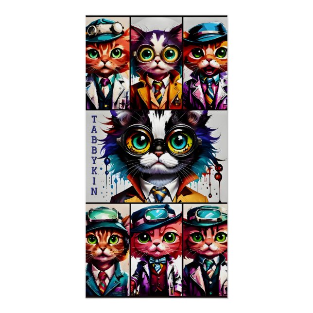 Uni von Tabbykindern Poster (Vorderseite)