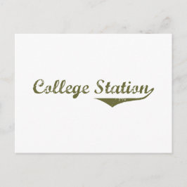 Uni-Workstation-Revolution in Shirts Postkarte