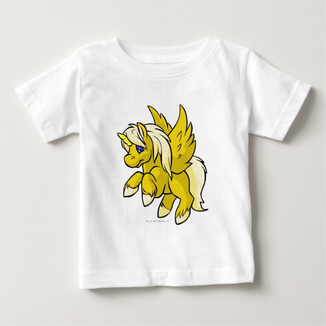 Uni Yellow Baby T-shirt (Vorderseite)