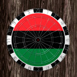 Unia Dartboard & Pan African Flag Darts Dart / Spi Dartscheibe<br><div class="desc">Dartboard: Pan African Flag Symbol - UNIA / Ein horizontales Triband von rot,  schwarz und grün. Die panafrikanische Flagge - auch bekannt als afroamerikanische Flagge,  schwarze Befreiungsflagge,  UNIA-Flagge. Häufig verwendet mit Black Lives Matter Bewegung.</div>