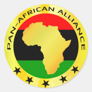 UNIA Pan-African Alliance Africa Roots Sticker