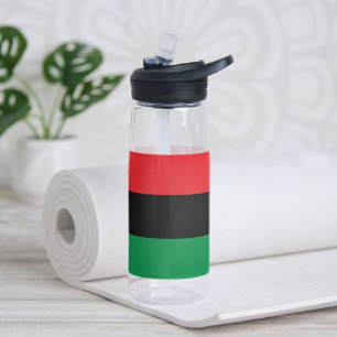 Unia Symbol & Panafrikanische Flagge, Kwanzaa Trinkflasche
