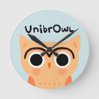 UnibrOwl Unibrow Owl | Funny Niedlich Eyebrows Owl