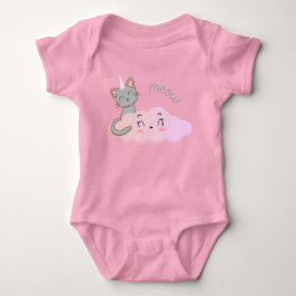 Unicat Cloud Meow Baby Bodyssuits Strampler