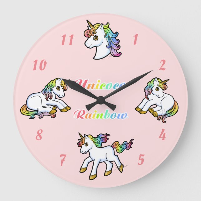 Unicoco Uhr (rund) (Vorderseite)