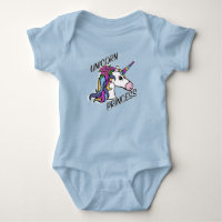 Unicoress Princess Design - Baby Jersey Bodysuit
