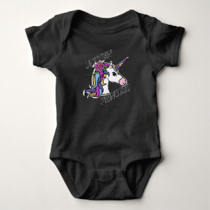 Unicoress Princess Design - Baby Jersey Bodysuit Strampler