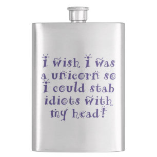 Unicorms_idiots Flachmann