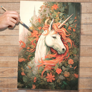 Unicorn 1 Decoupage Paper Seidenpapier