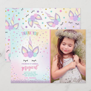 Unicorn Anniversaire Invitation Magique Unicorn Pa