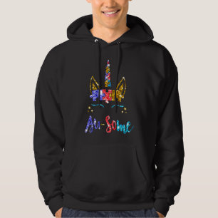Unicorn-Autismus-Bewusstsein Hoodie