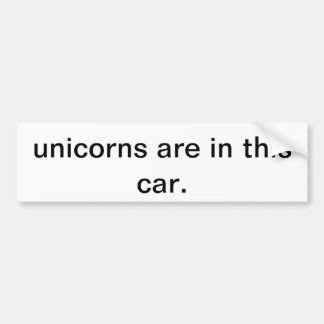 Unicorn-Autoaufkleber Autoaufkleber