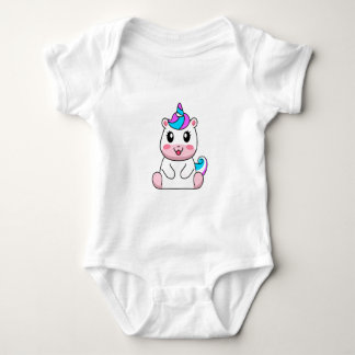 Unicorn Baby Bodysuit Strampler